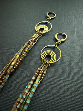 Load image into Gallery viewer, Beaded Fringe Earrings 4570
