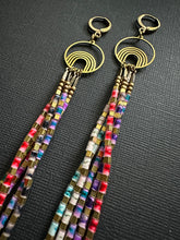 Load image into Gallery viewer, Beaded Fringe Earrings 4571

