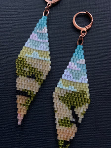 OCH Story Beaded Drop Earrings 4148