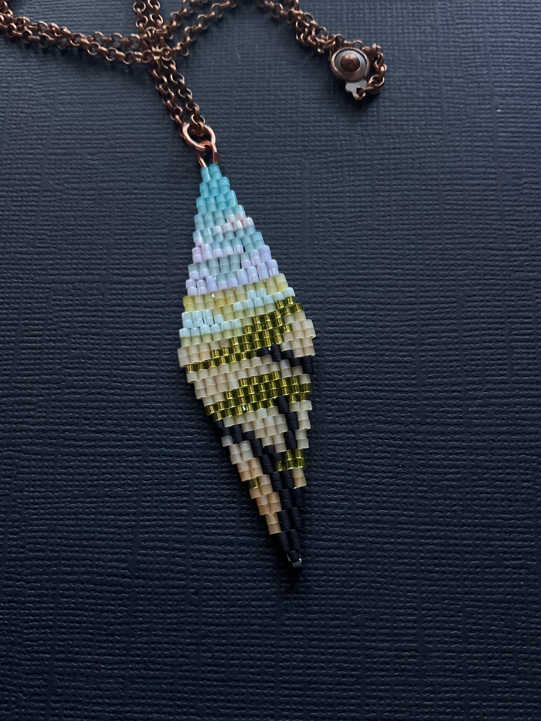 OCH Story Beaded Pendant 4149