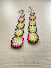 Load image into Gallery viewer, Beaded Lace Drop Earrings 4157
