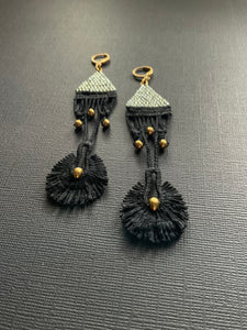 Art Deco Drop Earrings 4158