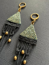 Load image into Gallery viewer, Art Deco Drop Earrings 4158
