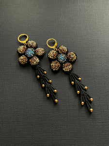 Beaded Drop Earrings 4159