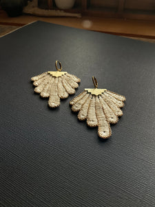 Art Deco Drop Earrings 4161