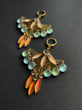 Load image into Gallery viewer, Art Deco Backlit Earrings 4169
