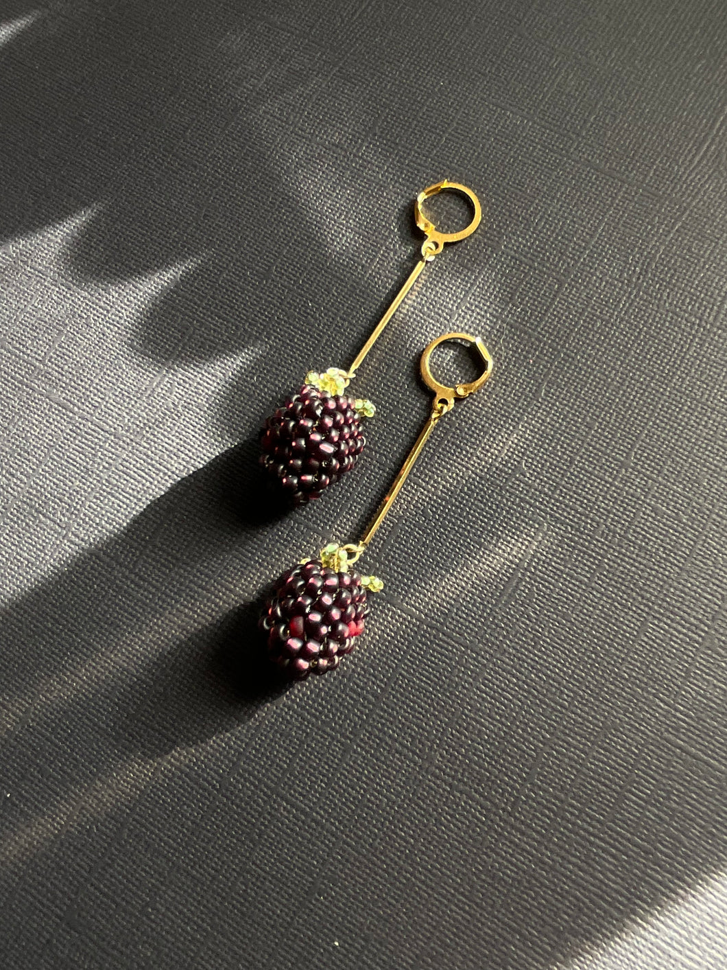 Medium BlackBerry Earrings 4183