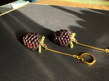 Load image into Gallery viewer, Medium BlackBerry Earrings 4183
