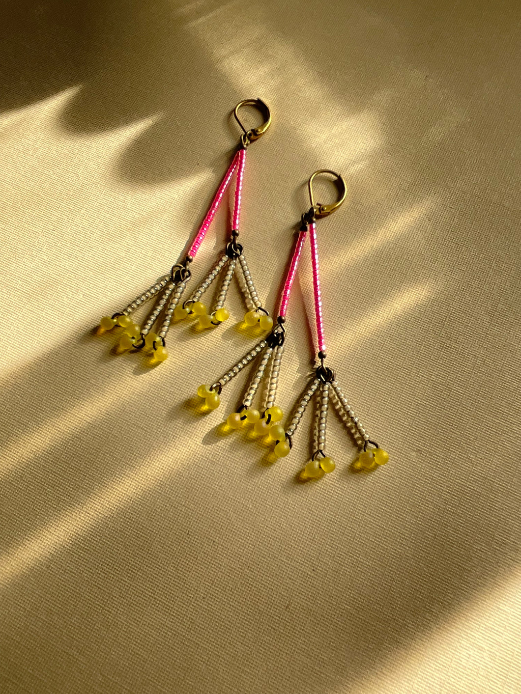 Beaded Drop Earrings 4184