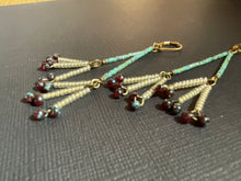 Load image into Gallery viewer, Beaded Drop Earrings 4185
