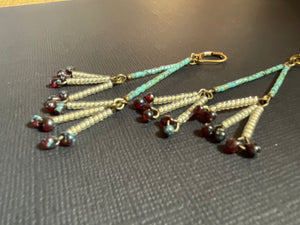 Beaded Drop Earrings 4185