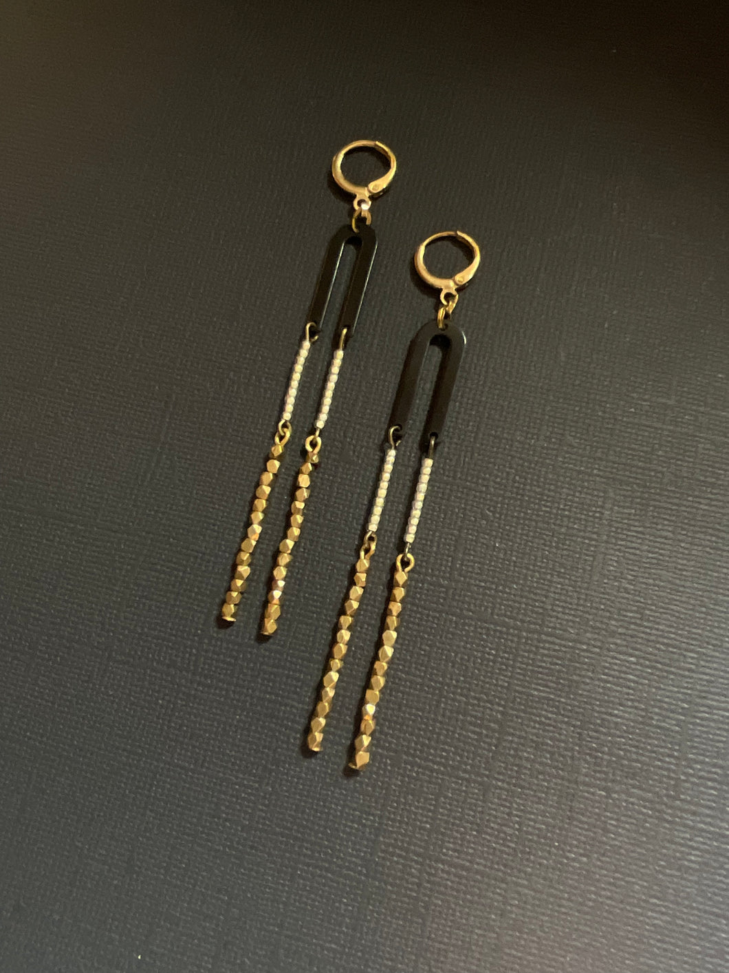 Beaded Drop Earrings 4187