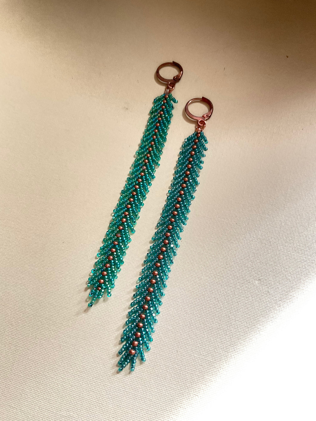 Long BelleFeather Earrings 4163