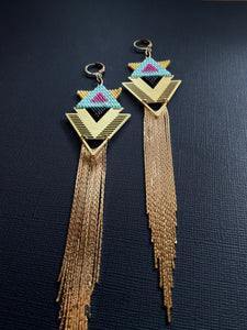 Beaded Drop Earrings 4194