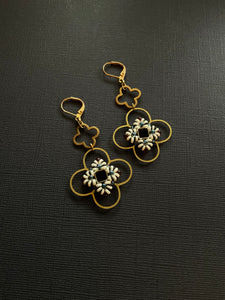 Beaded Drop Earrings 4196