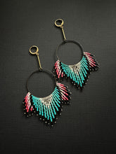 Load image into Gallery viewer, Beaded Fringe/Drop/Hoop Earrings 3733
