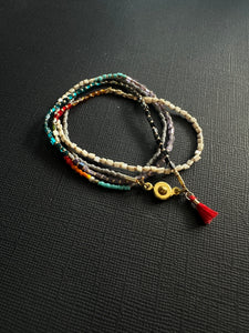 Simple Beaded Necklace 3763