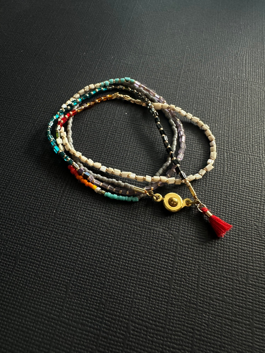 Simple Beaded Necklace 3763