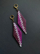 Load image into Gallery viewer, Zipper Drop Earrings 4465
