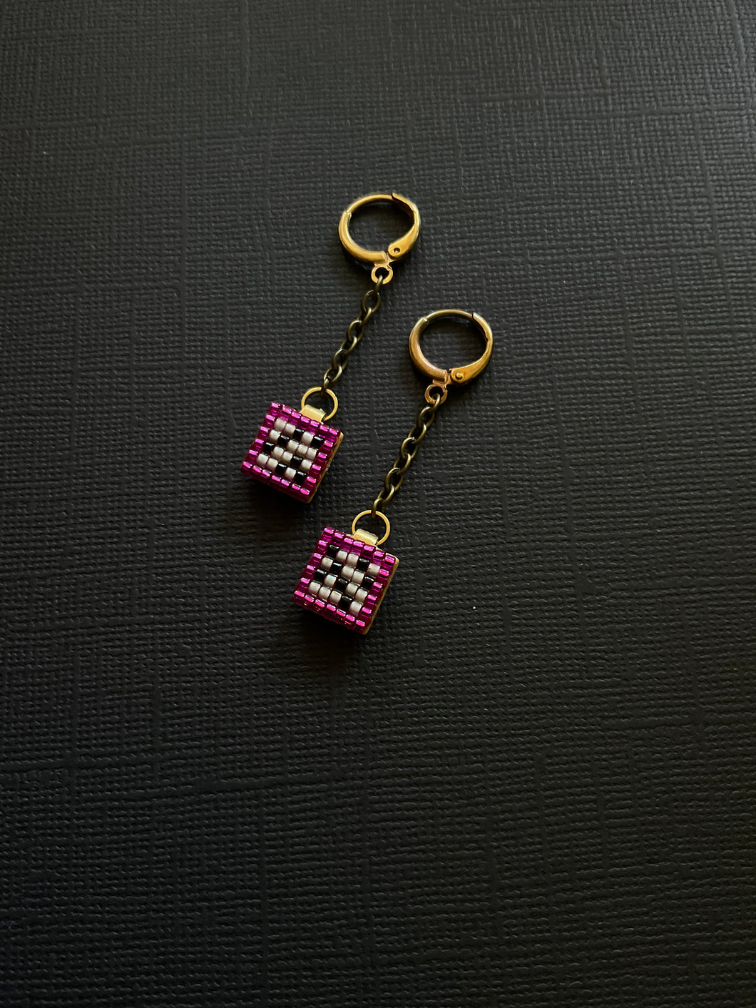 Beaded Drop Earrings 2144