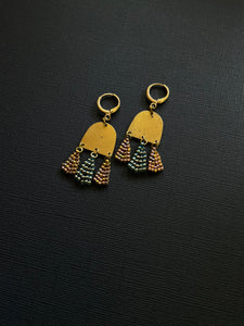 Beaded Drop Earrings 2148