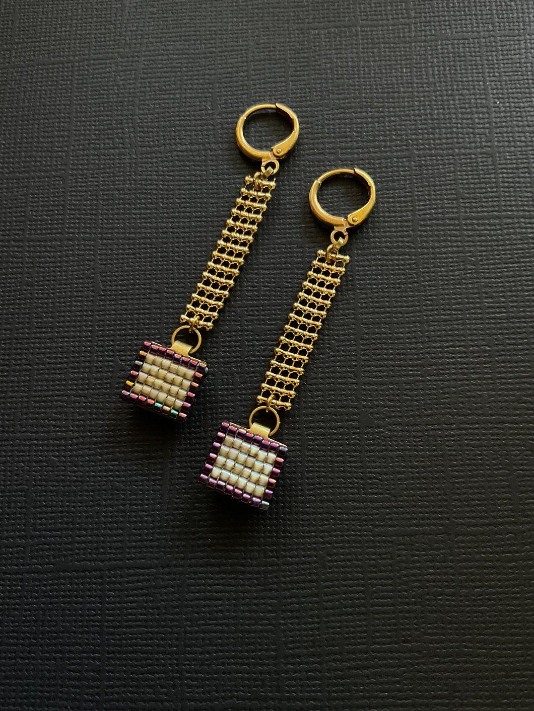 Beaded Drop Earrings 2151