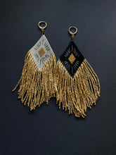 Load image into Gallery viewer, Beaded Fringe Earrings 2219
