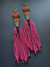 Load image into Gallery viewer, Beaded Fringe Earrings 2235
