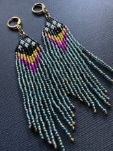 Load image into Gallery viewer, Beaded Fringe Earrings 2238
