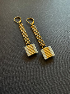 Beaded Drop Earrings 2285