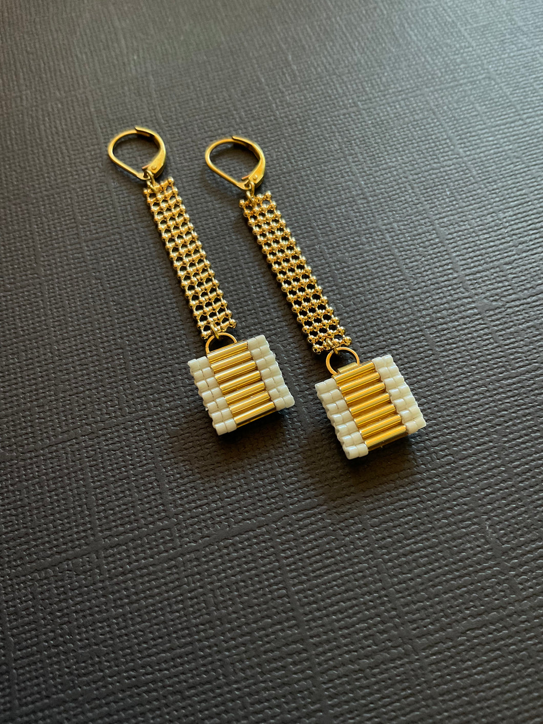 Beaded Drop Earrings 2285