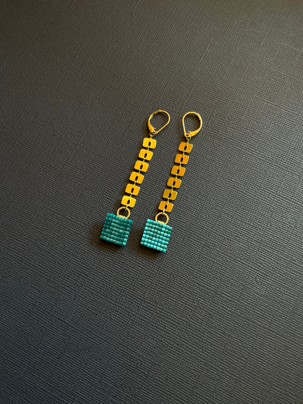 Beaded Drop Earrings 2287