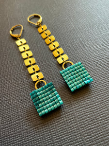 Beaded Drop Earrings 2287