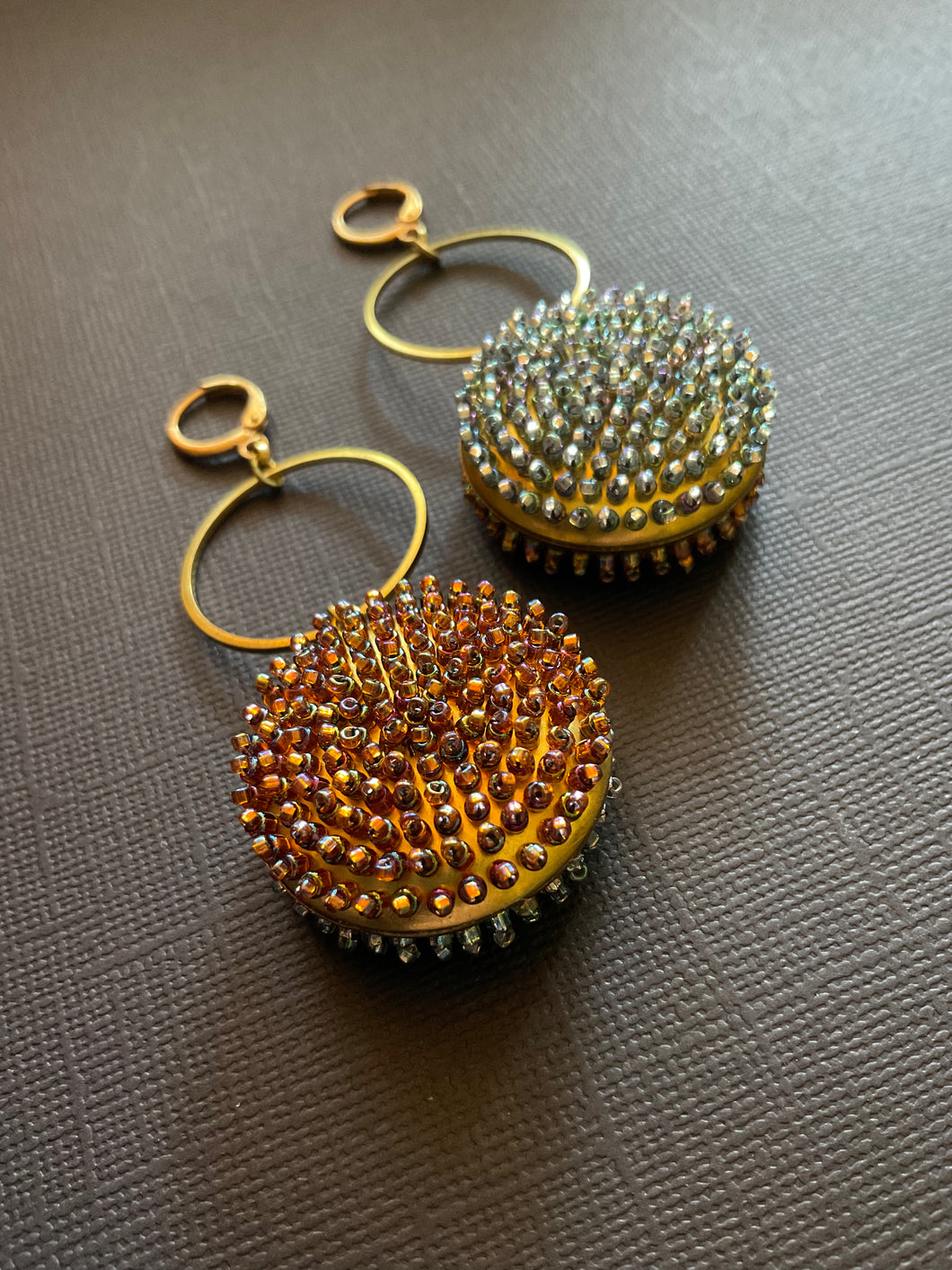 Beaded Drop Earrings 2291