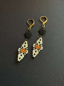 Beaded Drop Earrings 2296