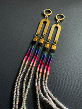 Load image into Gallery viewer, OCH Rainbow Tila Earrings 2397
