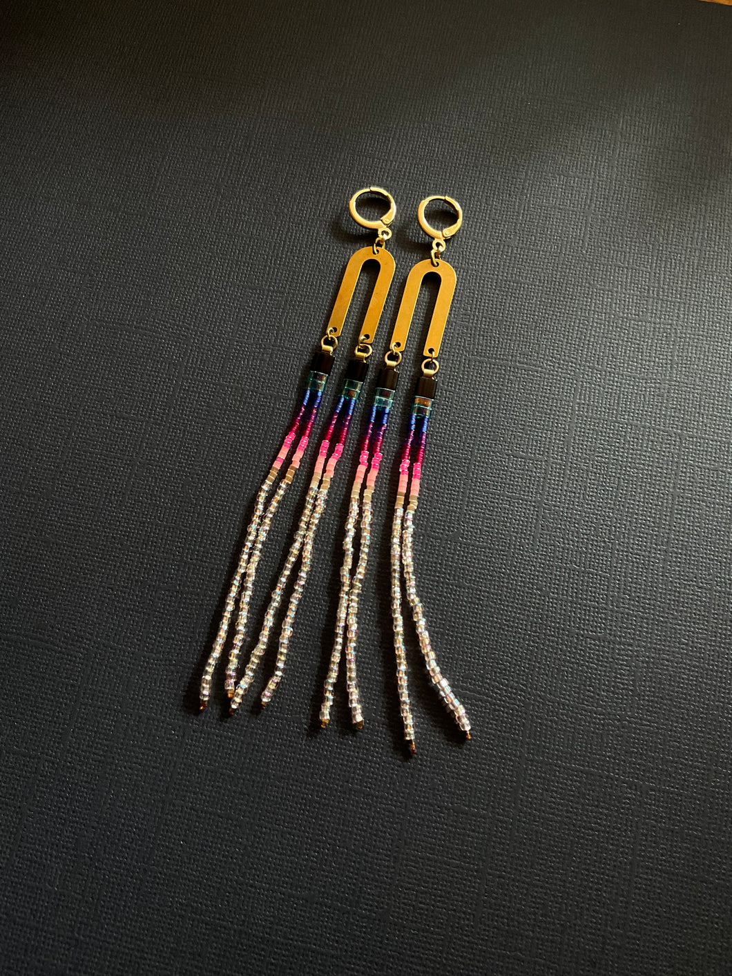 OCH Rainbow Tila Earrings 2399