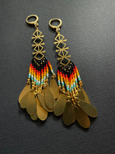 Load image into Gallery viewer, Beaded Fringe Earrings 2402
