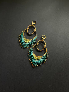 Beaded Drop Earrings 2404