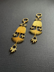 Beaded Drop Earrings 2413