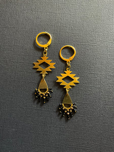 Beaded Drop Earrings 2415