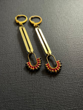 Load image into Gallery viewer, Beaded Drop Earrings 2420
