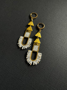 Beaded Drop Earrings 2423