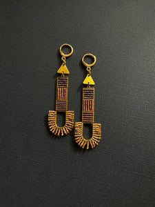 Beaded Drop Earrings 2424