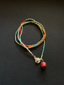 Simple Beaded Necklace 2428