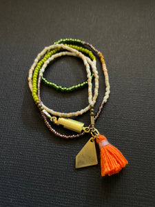 Simple Beaded Necklace 2430