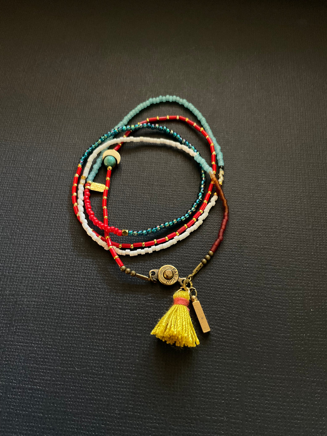 Simple Beaded Necklace 2433
