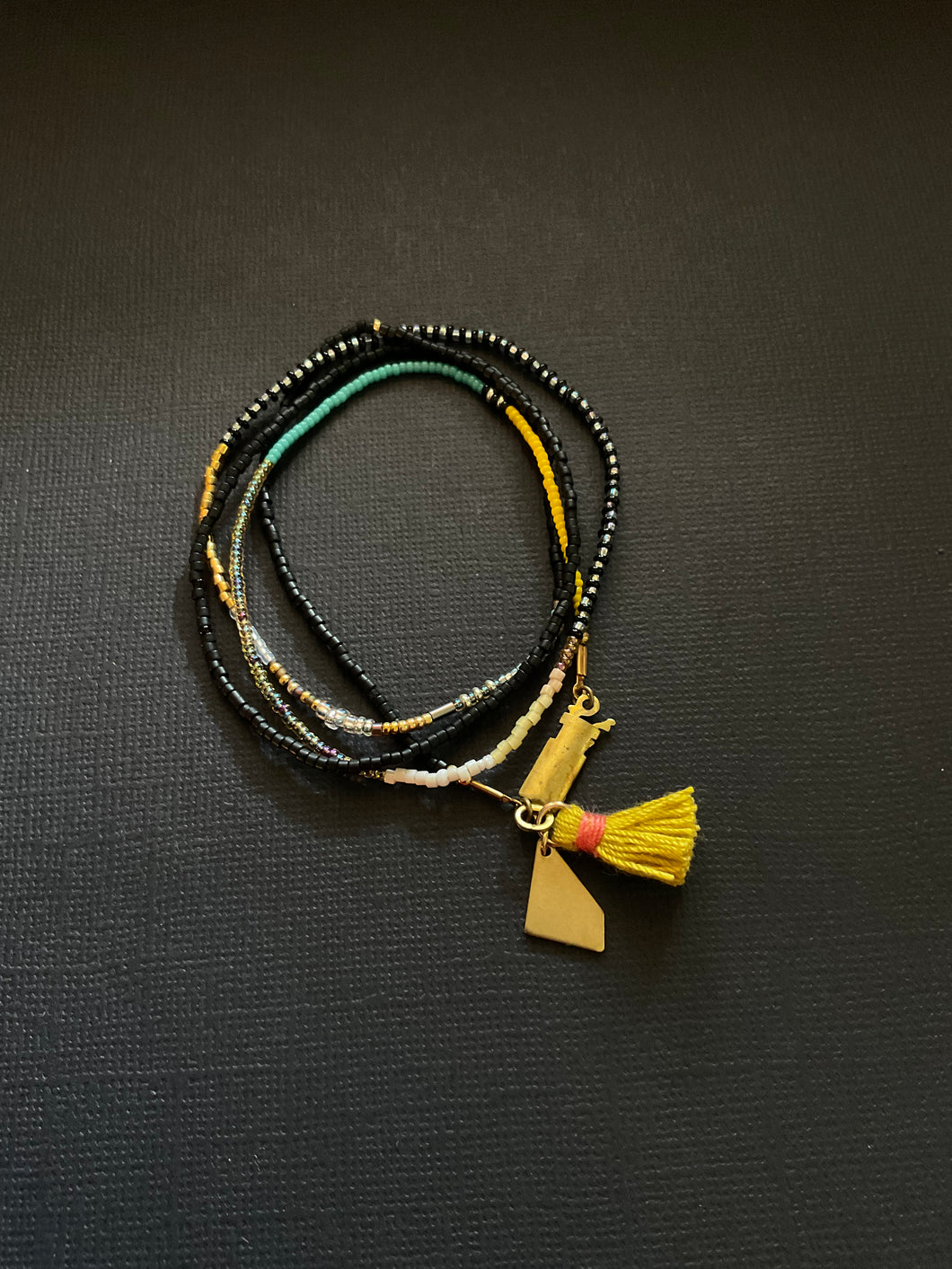Simple Beaded Necklace 2435