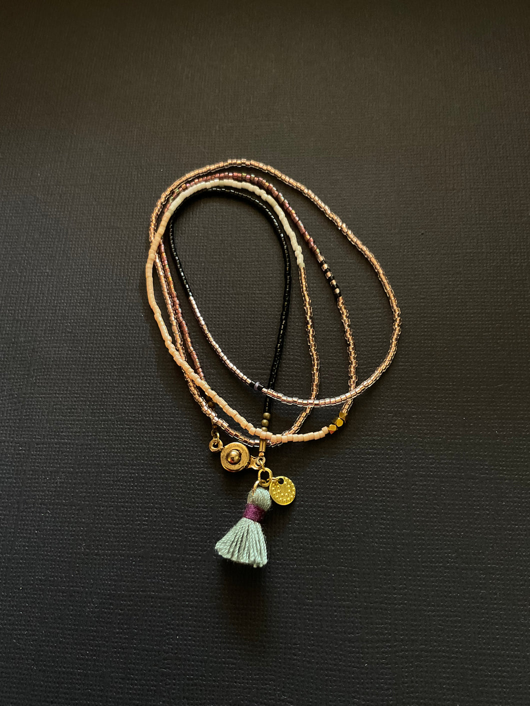 Simple Beaded Necklace 2437