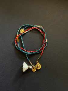 Simple Beaded Necklace 2439